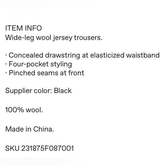 Vince Wide Leg Pants - Picture 9 of 9